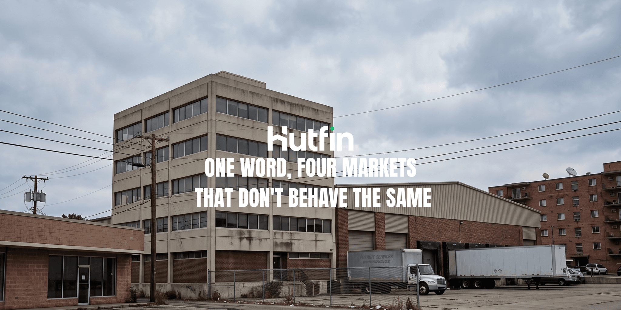 Why Commercial Real Estate Isn't One Market, It's Four